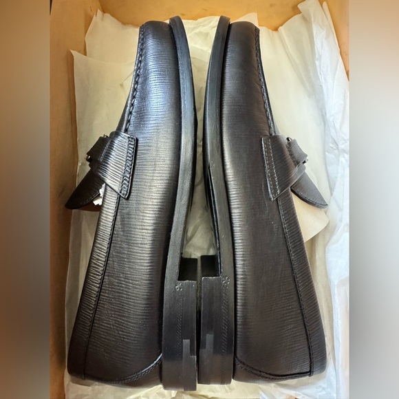 Louis Vuitton Epi Leather Major Loafers LV Sz 6.5 US Sz 7.5 Made in Italy - Picture 6 of 10